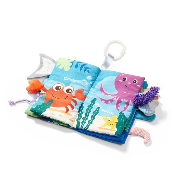 Продукт Babyono Океан - Мека образователна книжка - 0 - BG Hlapeta